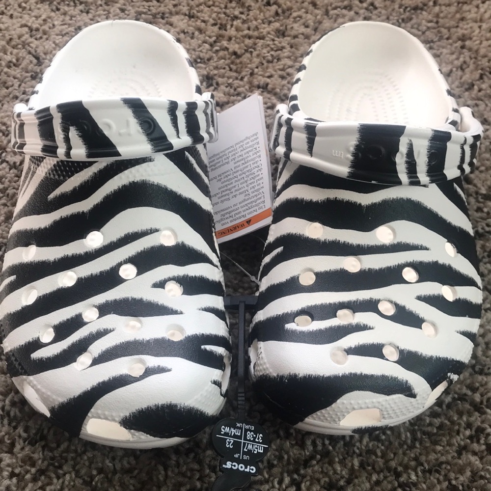 Crocs Classic Animal Print Clog.